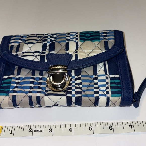🆕 Vera Bradley Ultimate Wristlet Quilted Women's Bag-Santiago Woven - Picture 3 of 9